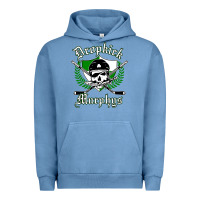 Pigment Pebble Blue dropkick murphy's best of punk Urban Hoodie - linhVisuals