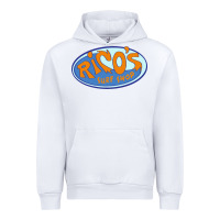 White richo surf shop Urban Hoodie - linhVisuals