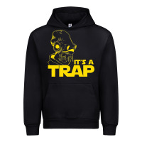 Black it's a trap Urban Hoodie - linhVisuals
