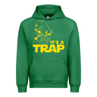 Emerald it's a trap Urban Hoodie - linhVisuals