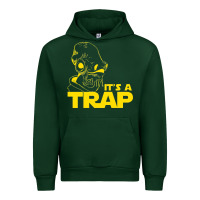 Forest Green it's a trap Urban Hoodie - linhVisuals