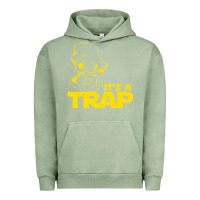 Pigment Oil Green it's a trap Urban Hoodie - linhVisuals