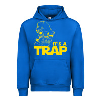 Cobalt it's a trap Urban Hoodie - linhVisuals