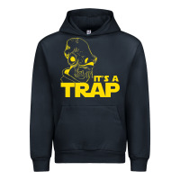 Navy it's a trap Urban Hoodie - linhVisuals