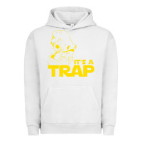 Pigment Lunar Rock it's a trap Urban Hoodie - linhVisuals