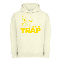 Pigment Pistachio it's a trap Urban Hoodie - linhVisuals