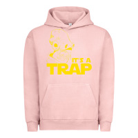 Pigment Salmon it's a trap Urban Hoodie - linhVisuals
