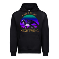 Black wings of fire i am a lying nightwing vintage Urban Hoodie - linhVisuals