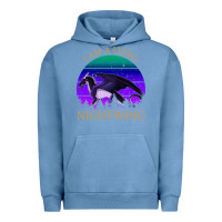 Pigment Pebble Blue wings of fire i am a lying nightwing vintage Urban Hoodie - linhVisuals