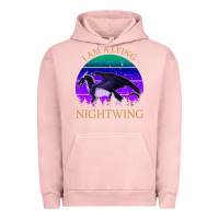 Pigment Salmon wings of fire i am a lying nightwing vintage Urban Hoodie - linhVisuals