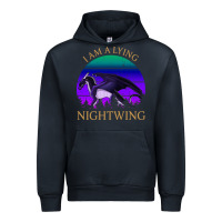 Navy wings of fire i am a lying nightwing vintage Urban Hoodie - linhVisuals