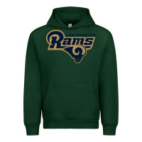 Forest Green rams Urban Hoodie - linhVisuals