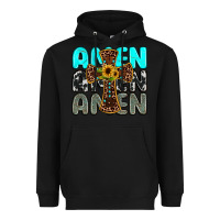 Black amen Heavyweight Hoodie - JahusDesignShop