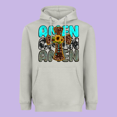 Amen Heavyweight Hoodie Designed By Jahusdesignshop