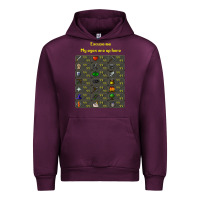Mauve Wine runescape game Urban Hoodie - linhVisuals