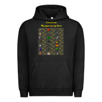 Pigment Black runescape game Urban Hoodie - linhVisuals