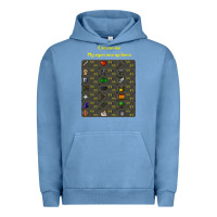 Pigment Pebble Blue runescape game Urban Hoodie - linhVisuals