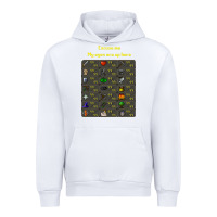 White runescape game Urban Hoodie - linhVisuals