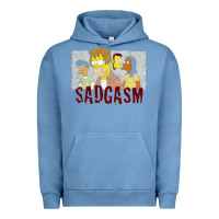 Pigment Pebble Blue sadgasm Urban Hoodie - linhVisuals