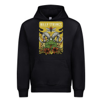 Black billy strings poster Urban Hoodie - linhVisuals
