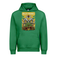 Emerald billy strings poster Urban Hoodie - linhVisuals
