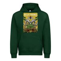 Forest Green billy strings poster Urban Hoodie - linhVisuals