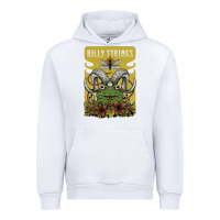 White billy strings poster Urban Hoodie - linhVisuals