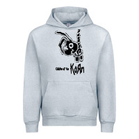 Heather Grey k o r n classic Urban Hoodie - linhVisuals