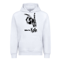 White k o r n classic Urban Hoodie - linhVisuals