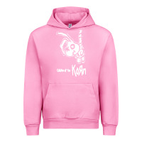 Fuchsia Pink k o r n classic Urban Hoodie - linhVisuals
