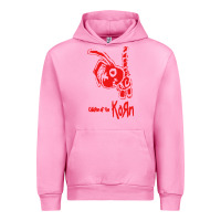 Fuchsia Pink k o r n classic Urban Hoodie - linhVisuals