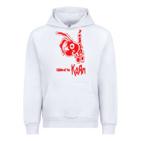 White k o r n classic Urban Hoodie - linhVisuals