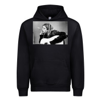 Black kurt smoking Urban Hoodie - linhVisuals