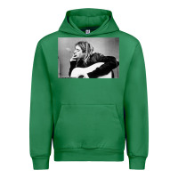 Emerald kurt smoking Urban Hoodie - linhVisuals