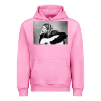 Fuchsia Pink kurt smoking Urban Hoodie - linhVisuals