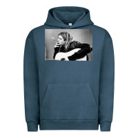 Pigment Midnight Navy kurt smoking Urban Hoodie - linhVisuals