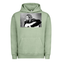 Pigment Oil Green kurt smoking Urban Hoodie - linhVisuals