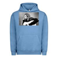 Pigment Pebble Blue kurt smoking Urban Hoodie - linhVisuals