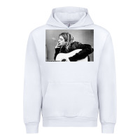 White kurt smoking Urban Hoodie - linhVisuals