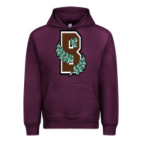 Mauve Wine brown university Urban Hoodie - linhVisuals