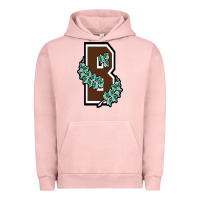 Pigment Salmon brown university Urban Hoodie - linhVisuals