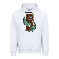 White brown university Urban Hoodie - linhVisuals