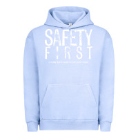 Pigment Grape Ice safety first science teacher Urban Hoodie - linhVisuals