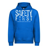 Cobalt safety first science teacher Urban Hoodie - linhVisuals
