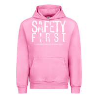 Fuchsia Pink safety first science teacher Urban Hoodie - linhVisuals