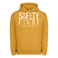 Pigment Peanut Butter safety first science teacher Urban Hoodie - linhVisuals