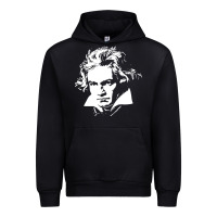 Black beethoven Urban Hoodie - linhVisuals