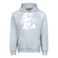 Heather Grey beethoven Urban Hoodie - linhVisuals