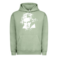 Pigment Oil Green beethoven Urban Hoodie - linhVisuals