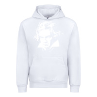 White beethoven Urban Hoodie - linhVisuals